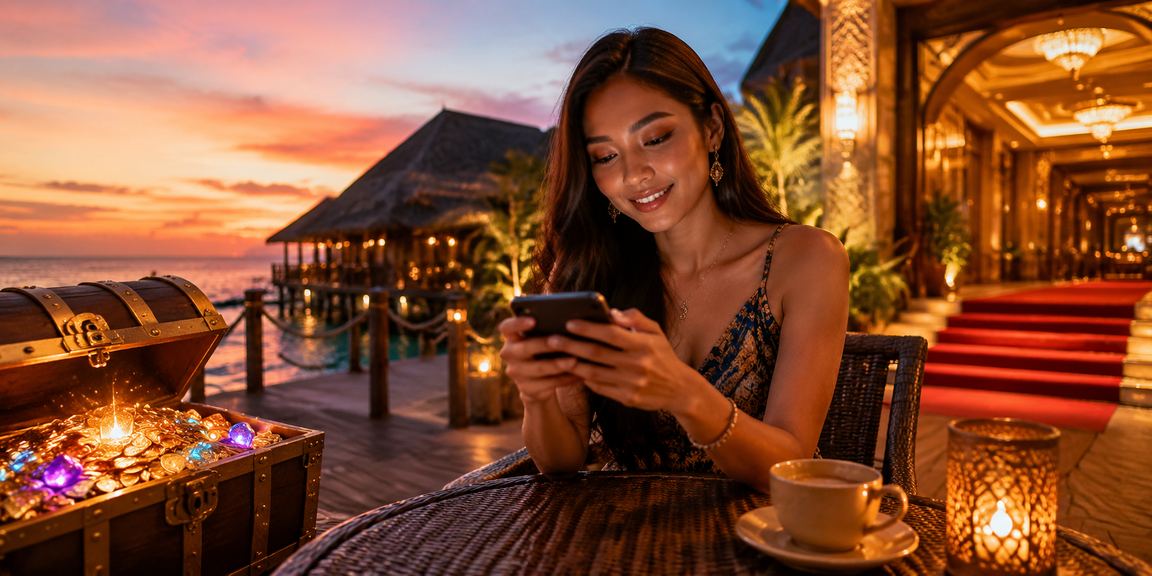 Kasino langsung pv2 diakses melalui telefon pintar di Sabah